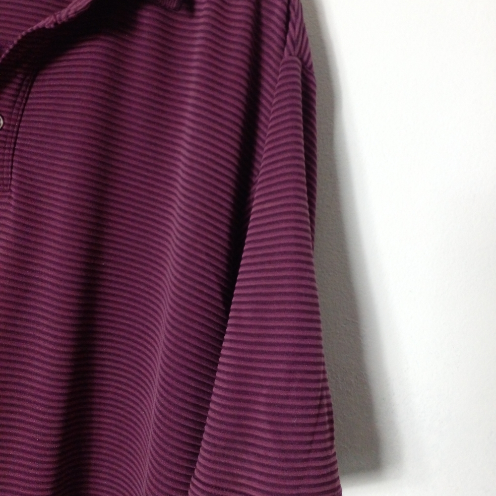 Tommy Bahama Men's Striped Short Sleeve Polo Shirt Size L - Picture 5 of 8